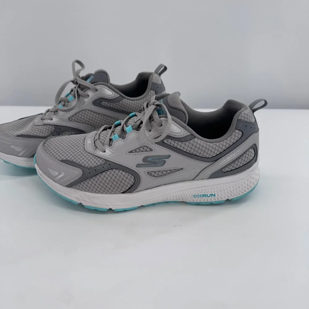 Skechers GOrun Consistent Womens Size 10‎ Gray Running Shoes Sneakers